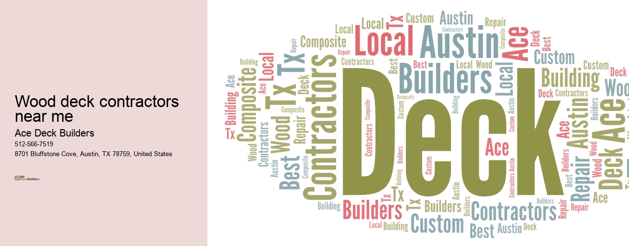 wood deck contractors near me  