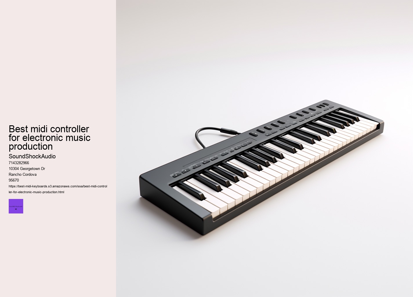 best midi controller for electronic music production