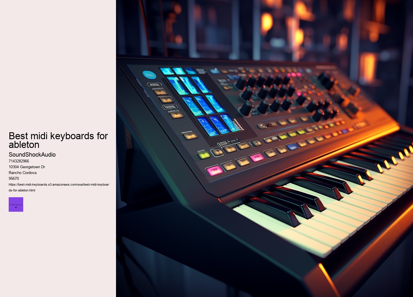 best midi keyboards for ableton