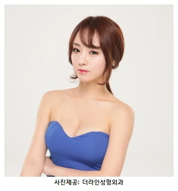 자연스러운 물방울 모양 가슴성형, 통증과 회복이 고민이라면 - 1 - 더라인성형외과