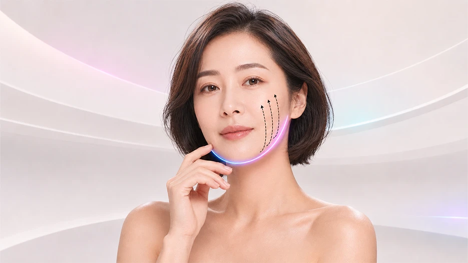 녹는 실과 자가 혈액 줄기세포 통합 실리프팅 프로토콜 - 더라인성형외과