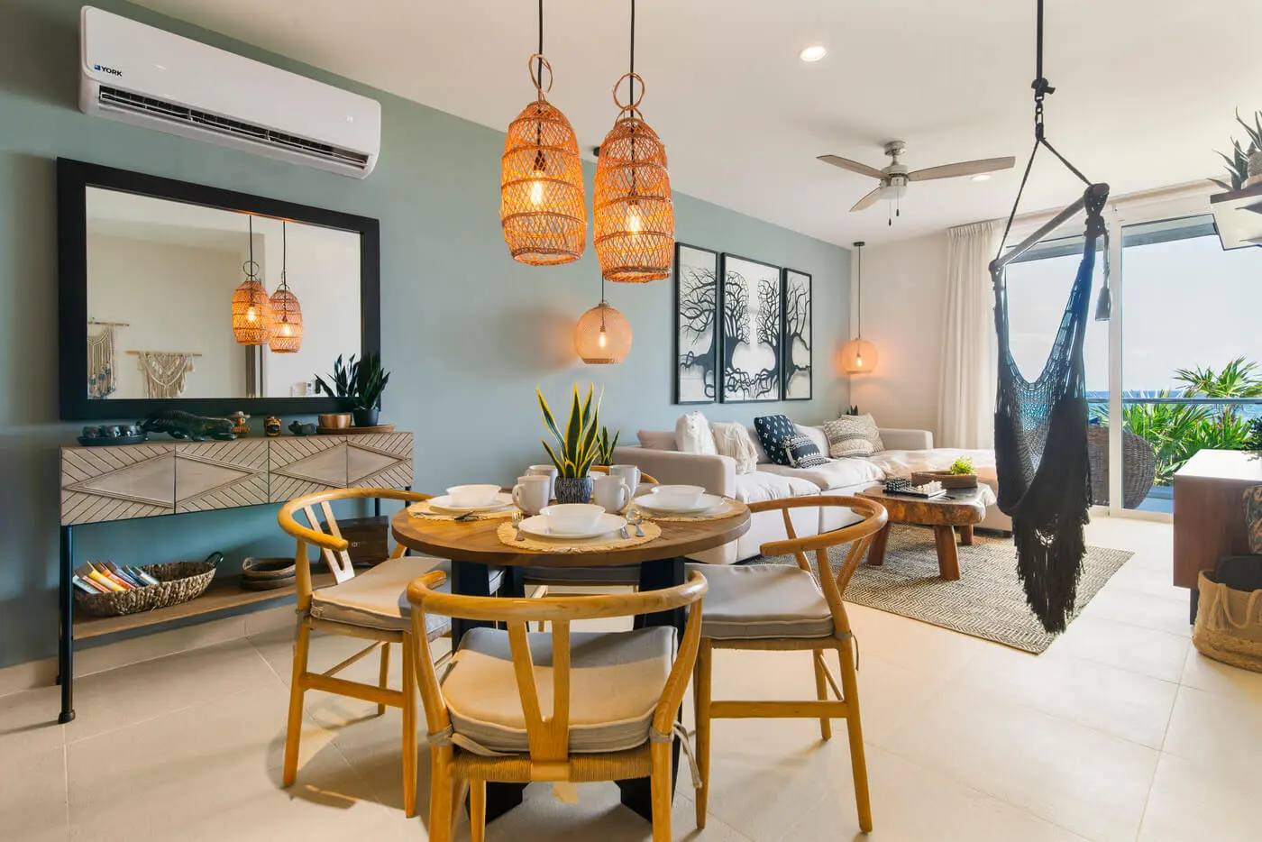 Best Ocean View, Turnkey 2 Bed Santamar, Private Beach Club | Rooflia