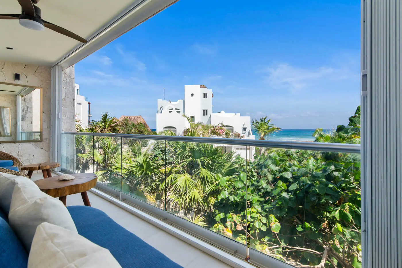 Best Ocean View, Turnkey 2 Bed Santamar, Private Beach Club | Rooflia