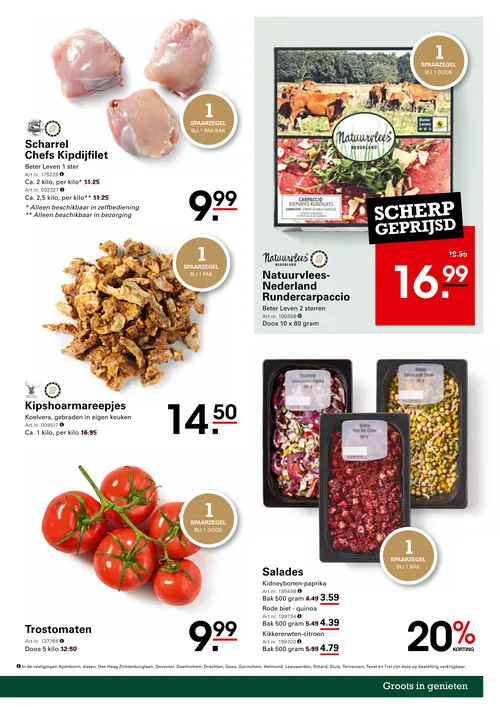 Pagina 25 van Sligro-folder