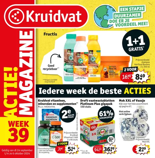 Pagina 1 van Kruidvat-folder