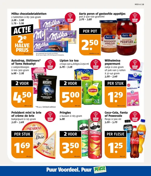 Pagina 23 van Poiesz Supermarkten-folder