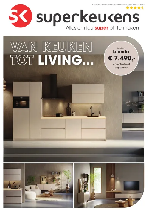 Pagina 1 van Superkeukens-folder