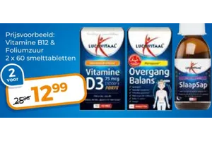 vitamine b12 foliumzuur smelttabletten