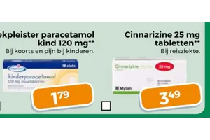 ekpleister paracetamol kind 120 mg