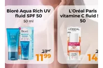 biore aqua rich uv fluid spf 50