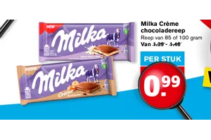 milka alpine milk creme