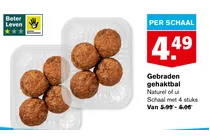 gebraden gehaktbal