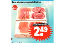 luxe vleeswarenspecialiteiten