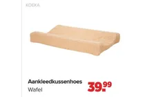 aankleedkussenhoes wafel