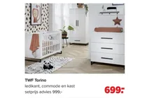 twf torino ledikant commode en kast