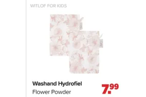 washand hydrofiel flower powder