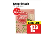 yoghurt biscuits