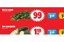 bio courgette