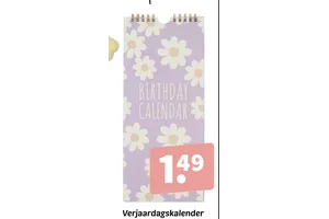 verjaardagskalender