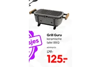 keramische tafel bbq