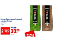 douwe egberts professional espressobonen extra dark