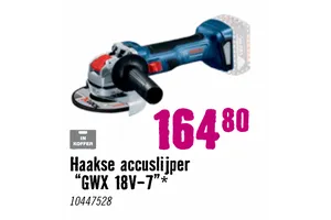 haakse accuslijper gwx 18v 7