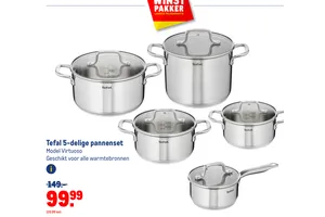 tefal 5 delige pannenset