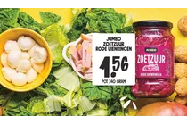 zoetzuur rode uienringen