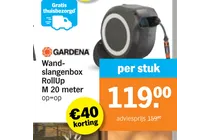 wand slangenbox rollup m 20 meter