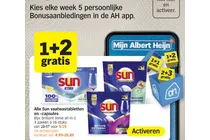 sun vaatwastabletten active oxygen