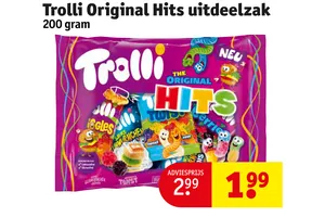 trolli original hits uitdeelzak