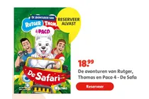 de avonturen van rutger thomas en paco 4 de safari