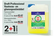 dreft professional vaatwas en glansspoelmiddel