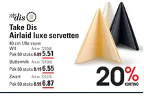 airlaid luxe servetten