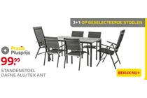 standenstoel dafne alu tex ant