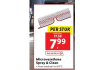 microvezelhoes spray clean