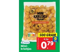 mini krieltjes gekruid