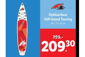 opblaasbaar sup board touring