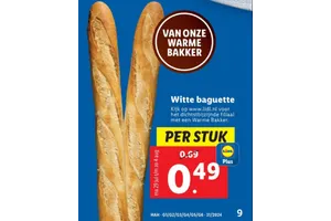 witte baguette