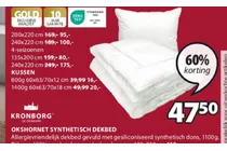 okshoornet synthetisch dekbed
