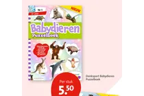 puzzelboek babydieren