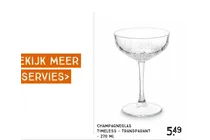 champagne glas