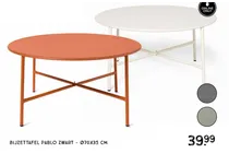 bijzettafel pablo zwart