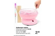 suikerspinstok met led