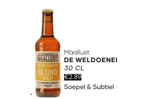 de weldoener blond bier