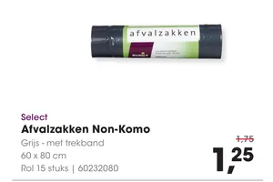 afvalzakken non komo