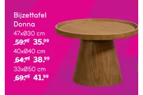 bijzettafel donna