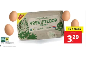 vrije uitloopeieren