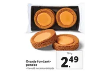 oranje fondant pencee