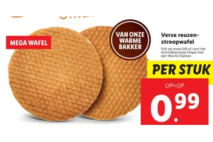 reuzen stroopwafel